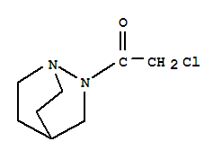 (9ci)-2-(氯乙酰基)-1,2-二氮杂双环[2.2.2]辛烷结构式_741997-48-8结构式