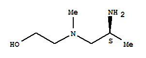 (9ci)-2-[[(2s)-2-氨基丙基]甲基氨基]-乙醇结构式_74245-27-5结构式