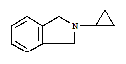 (9ci)-2-环丙基-2,3-二氢-1H-异吲哚结构式_743371-99-5结构式