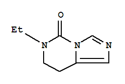 6-乙基-7,8-二氢-咪唑并[1,5-c]嘧啶-5(6h)-酮结构式_743374-53-0结构式