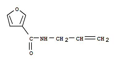 (9ci)-n-2-丙烯基-3-呋喃羧酰胺结构式_743420-68-0结构式