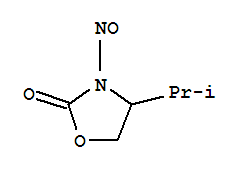 (9ci)-4-(1-甲基乙基)-3-亚硝基-2-噁唑烷酮结构式_743477-12-5结构式