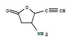(9ci)-4-氨基-5-乙炔二氢-2(3H)-呋喃酮结构式_744174-60-5结构式