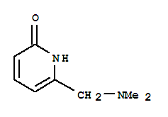 (9ci)-6-[(二甲基氨基)甲基]-2(1H)-吡啶酮结构式_744983-78-6结构式