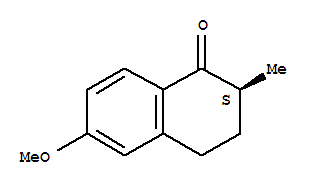 (2s)-(9ci)-3,4-二氢-6-甲氧基-2-甲基-1(2H)-萘酮结构式_745033-23-2结构式