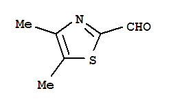 4,5-二甲基噻唑-2-甲醛结构式_74531-15-0结构式
