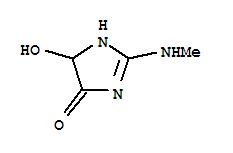 (9ci)-1,5-二氢-5-羟基-2-(甲基氨基)-4H-咪唑-4-酮结构式_745757-69-1结构式