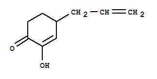 (9ci)-2-羟基-4-(2-丙烯基)-2-环己烯-1-酮结构式_745790-42-5结构式