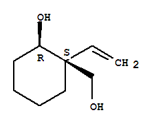 (1r,2s)-rel-(9ci)-1-乙烯-2-羟基-环己烷甲醇结构式_745810-78-0结构式