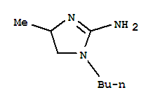 (9ci)-1-丁基-4,5-二氢-4-甲基-1H-咪唑-2-胺结构式_746545-74-4结构式