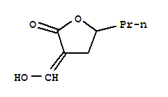(9ci)-二氢-3-(羟基亚甲基)-5-丙基-2(3H)-呋喃酮结构式_746545-98-2结构式