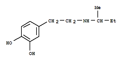 (9ci)-4-[2-[(1-甲基丙基)氨基]乙基]-1,2-苯二醇结构式_746546-82-7结构式