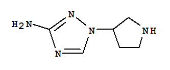(9ci)-1-(3-吡咯烷)-1H-1,2,4-噻唑-3-胺结构式_746580-84-7结构式