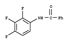 (9ci)-n-(2,3,4-三氟苯基)-苯甲酰胺结构式_746612-10-2结构式