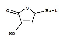 (9ci)-5-(1,1-二甲基乙基)-3-羟基-2(5H)-呋喃酮结构式_746639-69-0结构式