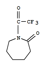 (9ci)-六氢-1-(三氟乙酰基)-2H-氮杂革-2-酮结构式_74681-69-9结构式