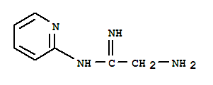 (9ci)-2-氨基-n-2-吡啶-乙脒结构式_747360-43-6结构式