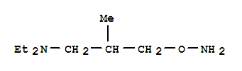 (9ci)-3-(氨基氧基)-N,N-二乙基-2-甲基-1-丙胺结构式_747360-53-8结构式
