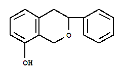 (9ci)-3,4-二氢-3-苯基-1H-2-苯并吡喃-8-醇结构式_74794-57-3结构式