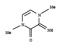 (9ci)-3,4-二氢-3-亚氨基-1,4-二甲基-2(1H)-吡嗪酮结构式_748705-38-6结构式