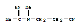 (9ci)-n-(2-氰基乙基)-n-甲基-盐酸乙脒结构式_748741-45-9结构式