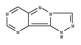 (9ci)-1H-1,2,4-噻唑并[4,3:1,5]吡唑并[4,3-d]嘧啶结构式_748776-75-2结构式