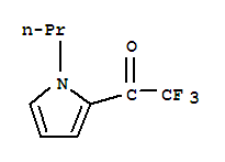 (9ci)-2,2,2-三氟-1-(1-丙基-1H-吡咯-2-基)-乙酮结构式_74889-31-9结构式