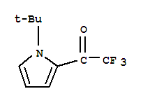 (9ci)-1-[1-(1,1-二甲基乙基)-1H-吡咯-2-基]-2,2,2-三氟-乙酮结构式_74889-35-3结构式