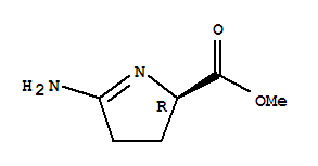 (r)-(9ci)-5-氨基-3,4-二氢-2H-吡咯-2-羧酸甲酯结构式_749169-51-5结构式