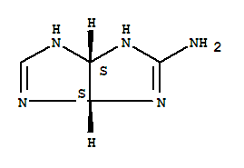 顺式-(9ci)-1,3a,4,6a-四氢-咪唑并[4,5-d]咪唑-2-胺结构式_749183-19-5结构式