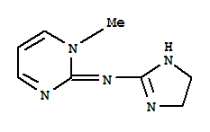 1H-imidazol-2-amine, 4,5-dihydro-n-(1-methyl-2(1h)-pyrimidinylidene)-Structure,749799-06-2Structure 1H-imidazol-2-amine, 4,5-dihydro-n-(1-methyl-2(1h)-pyrimidinylidene)- Structure,749799-06-2Structure
