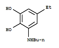(9ci)-3-(丁基氨基)-5-乙基-1,2-苯二醇结构式_749845-77-0结构式