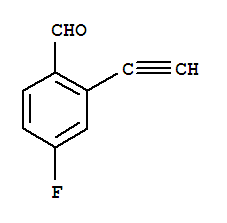 (9ci)-2-乙炔-4-氟-苯甲醛结构式_749874-24-6结构式