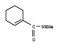(7ci,9ci)-n-甲基-1-环己烯-1-羧酰胺结构式_75040-93-6结构式