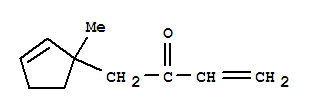 (9ci)-1-(1-甲基-2-环戊烯-1-基)-3-丁烯-2-酮结构式_750601-62-8结构式