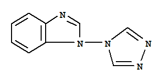 (9ci)-1-(4h-1,2,4-噻唑-4-基)-1H-苯并咪唑结构式_75106-99-9结构式