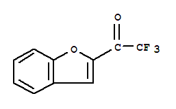 (9ci)-1-(2-苯并呋喃)-2,2,2-三氟-乙酮结构式_75277-96-2结构式