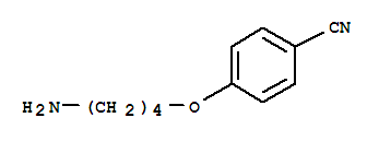 (9ci)-4-(4-氨基丁氧基)-苯甲腈结构式_752965-45-0结构式