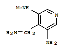 (9ci)-4-(氨基甲基)-n-甲基-3,5-吡啶二胺结构式_752967-59-2结构式
