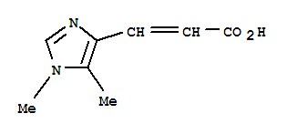 (9ci)-3-(1,5-二甲基-1H-咪唑-4-基)-2-丙酸结构式_752983-79-2结构式