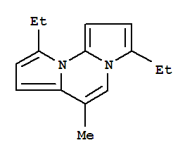 (9ci)-3,9-二乙基-6-甲基-二吡咯并[1,2-a:1,2-c]嘧啶结构式_753470-59-6结构式