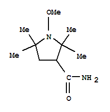 (9ci)-1-甲氧基-2,2,5,5-四甲基-3-吡咯烷羧酰胺结构式_754130-76-2结构式