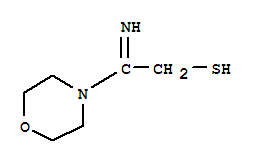 (9ci)-4-(1-亚氨基-2-疏基乙基)-吗啉结构式_754134-06-0结构式
