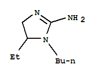 (9ci)-1-丁基-5-乙基-4,5-二氢-1H-咪唑-2-胺结构式_754919-27-2结构式
