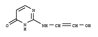 (9ci)-2-[(2-羟基乙烯)氨基]-4(1H)-嘧啶酮结构式_754920-27-9结构式