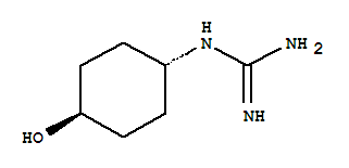 反式-(9ci)-(4-羟基环己基)-胍结构式_754928-45-5结构式