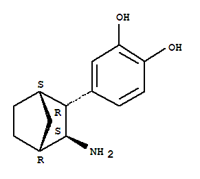 (9ci)-4-(3-氨基双环[2.2.1]庚-2-基)-1,2-苯二醇结构式_754939-52-1结构式