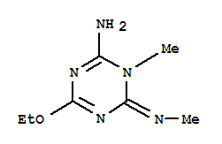 (9ci)-4-乙氧基-1,6-二氢-6-亚氨基-n,1-二甲基-1,3,5-噻嗪-2-胺结构式_754946-80-0结构式