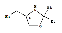(4s)-(9ci)-2,2-二乙基-4-(苯基甲基)-噁唑啉结构式_754962-92-0结构式