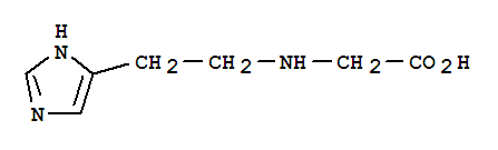 (9ci)-n-[2-(1H-咪唑-4-基)乙基]-甘氨酸结构式_756417-45-5结构式